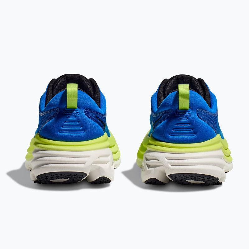 Кросівки для бігу чоловічі HOKA Bondi 8 Wide electric cobalt/lettuce 4