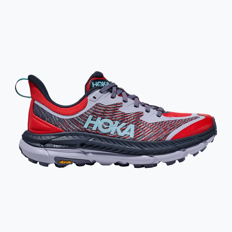 Кросівки для бігу чоловічі HOKA Mafate Speed 4 cerise/stormy skies 9