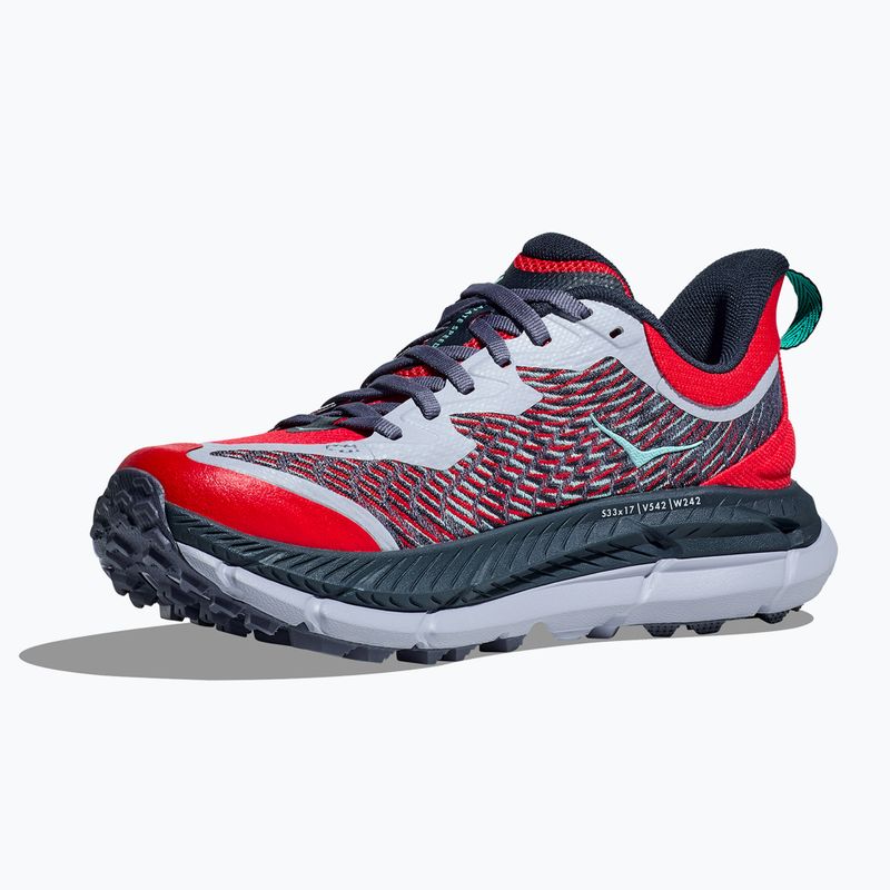 Жіночі бігові кросівки HOKA Mafate Speed 4 cerise/stormy skies 9