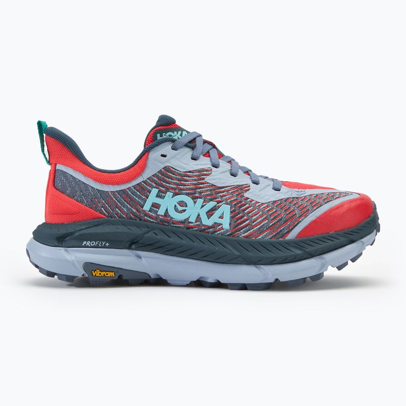 Жіночі бігові кросівки HOKA Mafate Speed 4 cerise/stormy skies 2