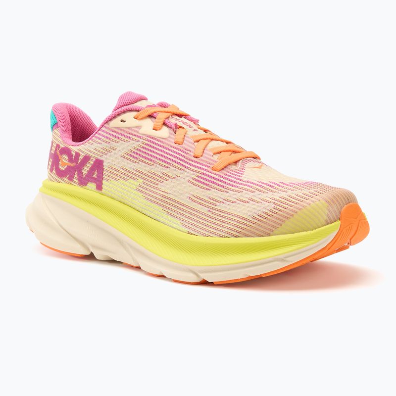 Кросівки для бігу дитячі HOKA Clifton 9 fuchsia/vanilla