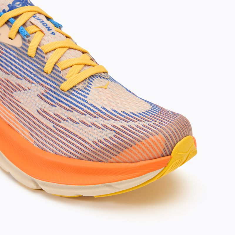 Кросівки для бігу дитячі HOKA Clifton 9 ultramarine/electric tangerine 7