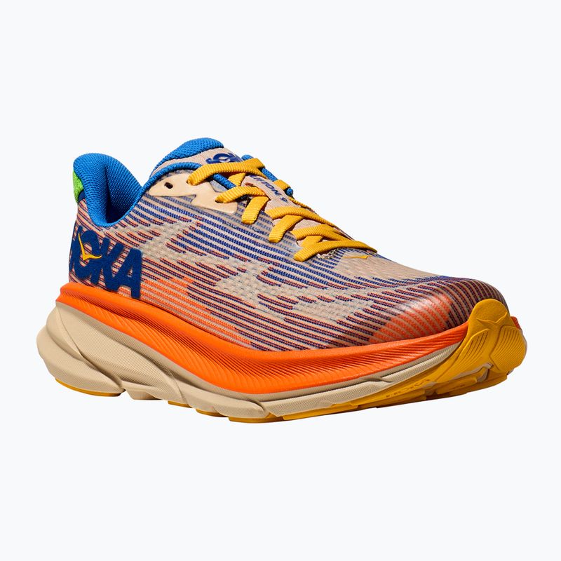 Кросівки для бігу дитячі HOKA Clifton 9 ultramarine/electric tangerine 8