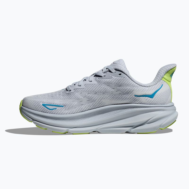 Кросівки для бігу жіночі HOKA Clifton 9 Wide gull/sea ice 10