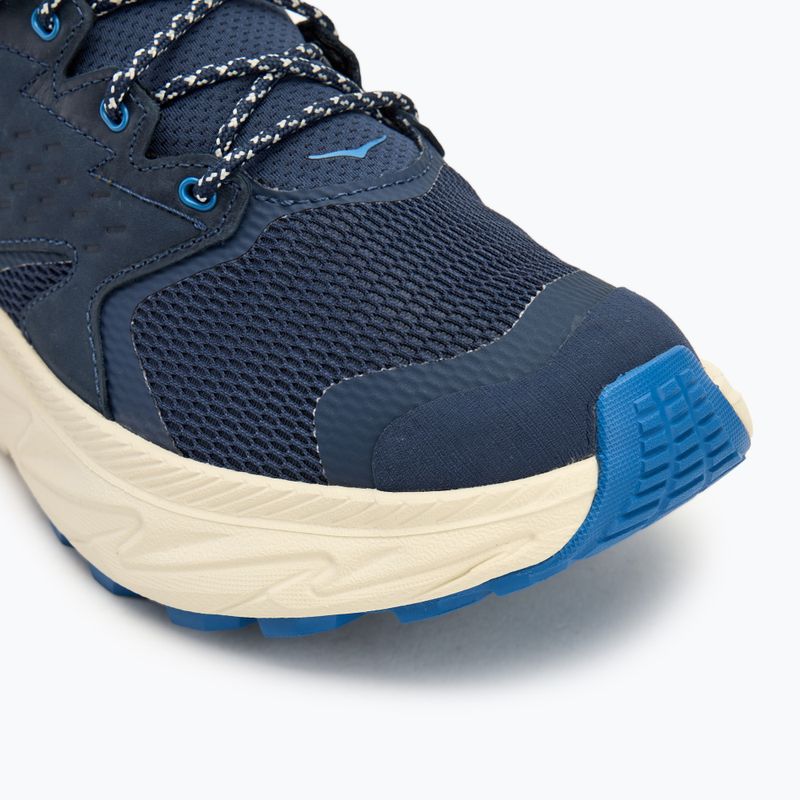 Черевики туристичні чоловічі HOKA Anacapa 2 Mid GTX varsity navy/oat milk 7