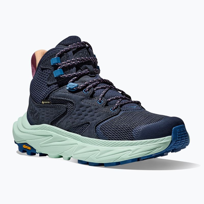 Черевики туристичні жіночі HOKA Anacapa 2 Mid GTX varsity navy/aqua breeze 8