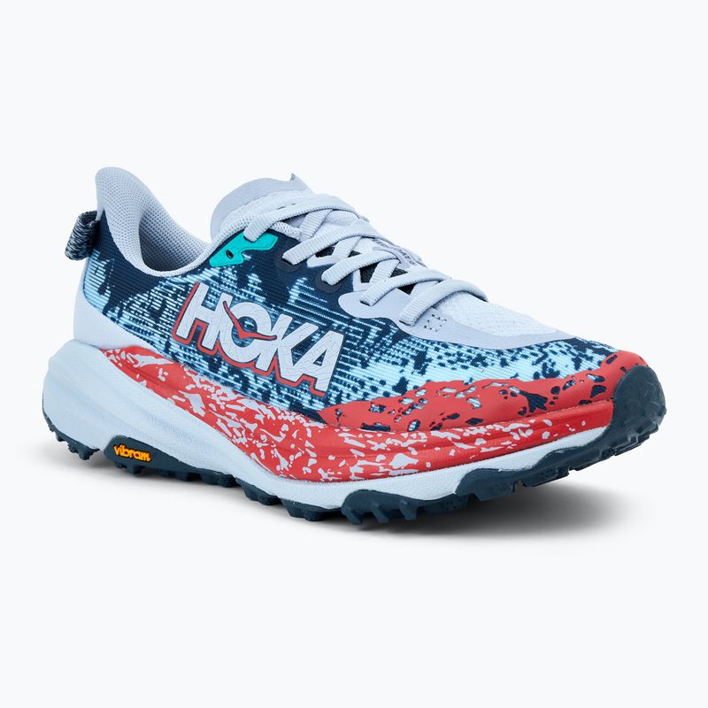 Кросівки для бігу жіночі HOKA Speedgoat 6 gull/stormy skies