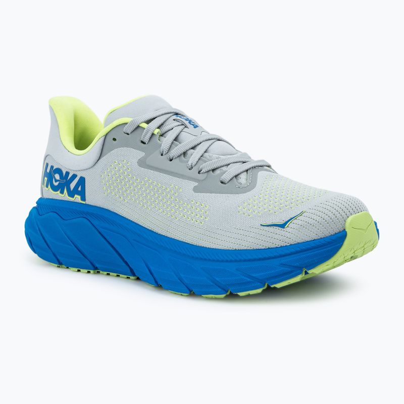 Кросівки для бігу чоловічі HOKA Arahi 7 stardust/electric cobalt