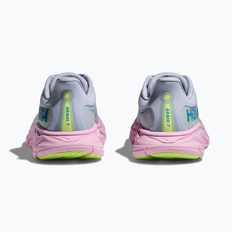 Кросівки для бігу жіночі HOKA Arahi 7 gull/pink twilight 11