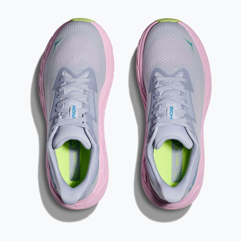 Кросівки для бігу жіночі HOKA Arahi 7 gull/pink twilight 12