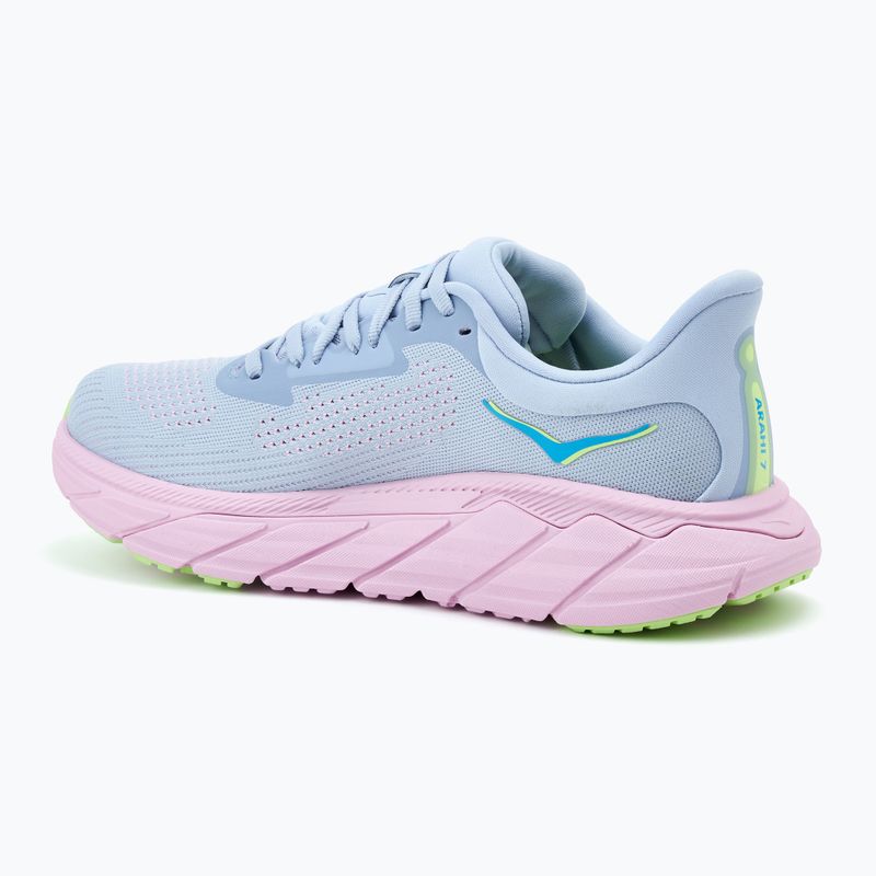 Кросівки для бігу жіночі HOKA Arahi 7 gull/pink twilight 3