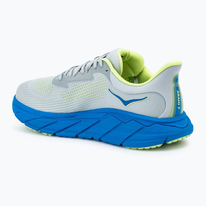 Кросівки для бігу чоловічі HOKA Arahi 7 Wide stardust/electric cobalt 3