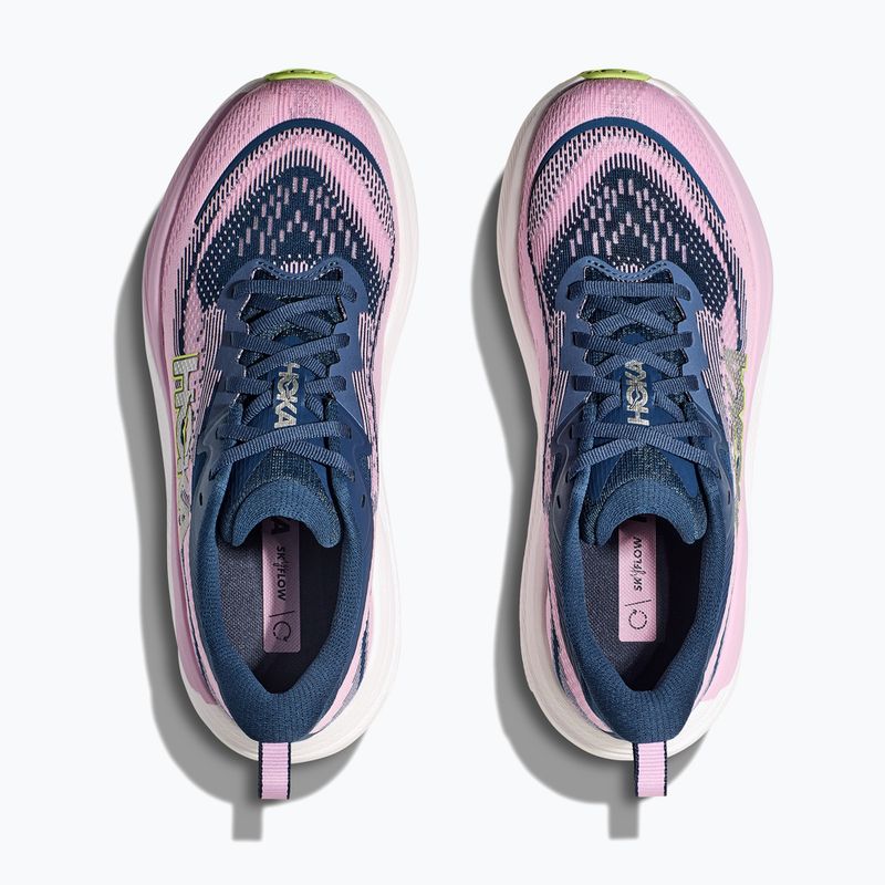 Кросівки для бігу жіночі HOKA Skyflow midnight/pink twilight 12