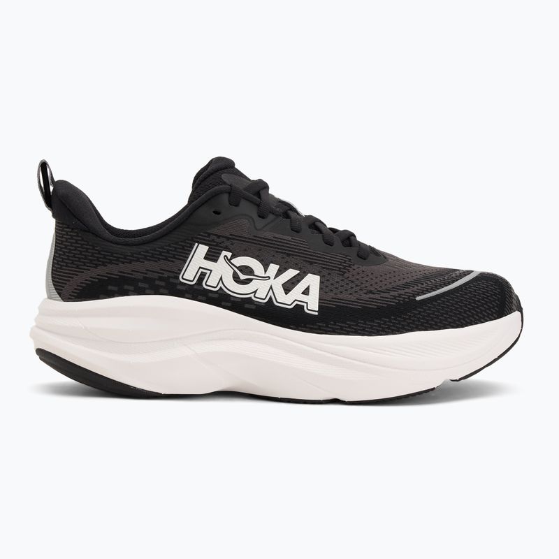 Кросівки для бігу чоловічі HOKA Skyflow Wide black/white 2