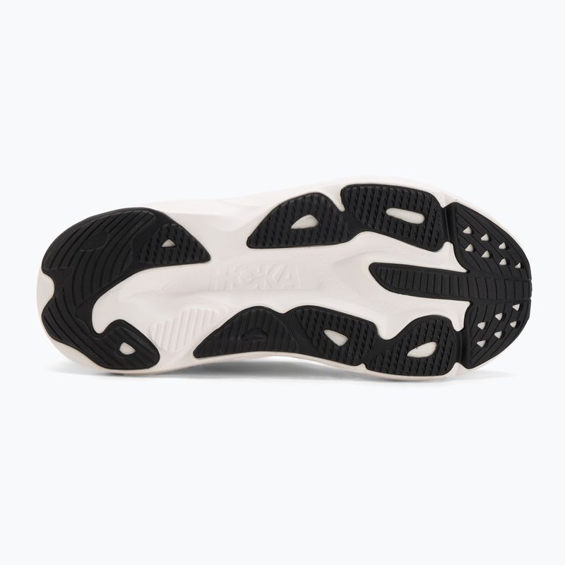 Кросівки для бігу чоловічі HOKA Skyflow Wide black/white 4