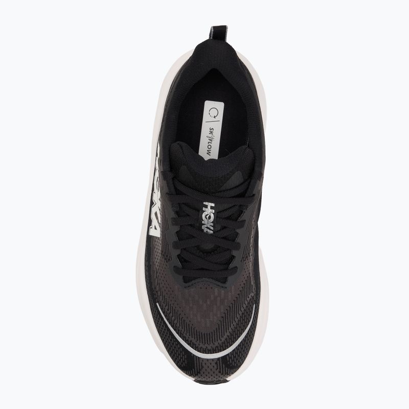 Кросівки для бігу чоловічі HOKA Skyflow Wide black/white 5