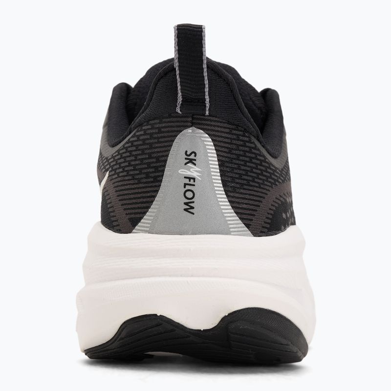 Кросівки для бігу чоловічі HOKA Skyflow Wide black/white 6