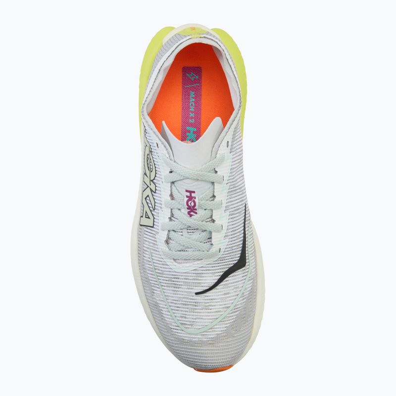Кросівки для бігу чоловічі Hoka Mach X 2 frost/citrus 5
