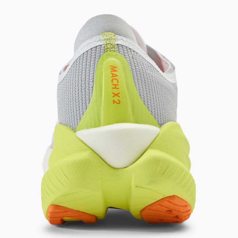 Кросівки для бігу чоловічі Hoka Mach X 2 frost/citrus 6