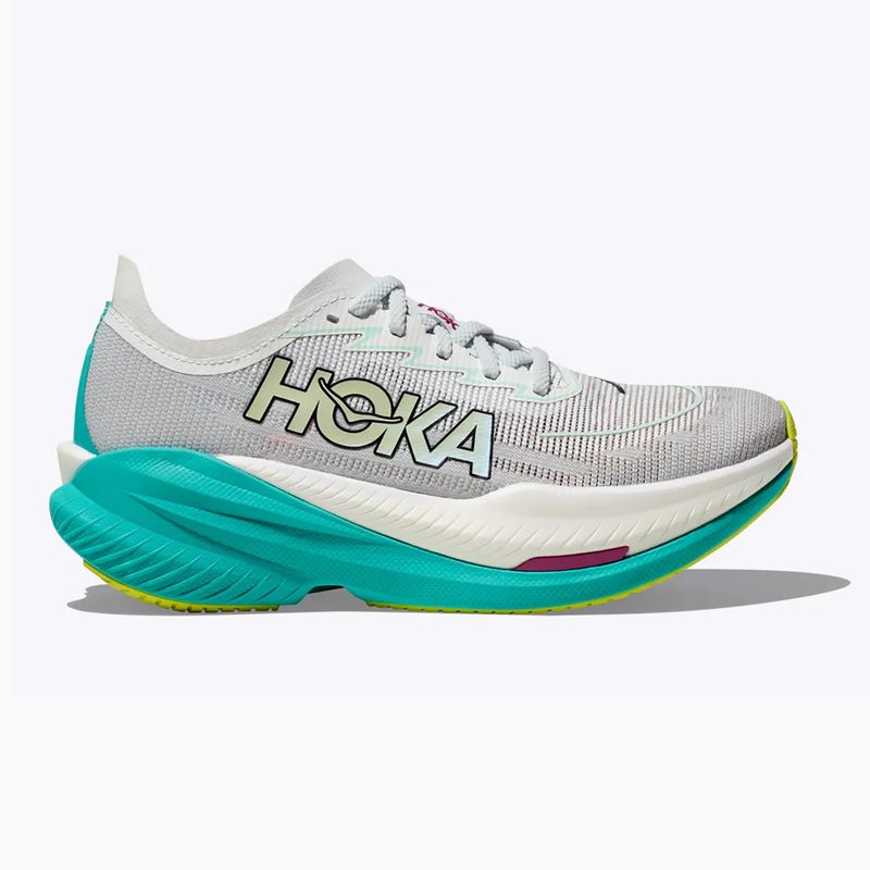 Кросівки для бігу жіночі HOKA Mach X 2 frost/electric aqua 8