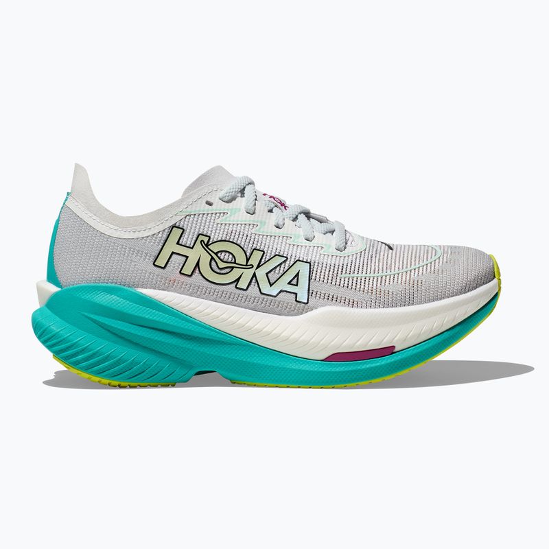 Кросівки для бігу жіночі HOKA Mach X 2 frost/electric aqua 9