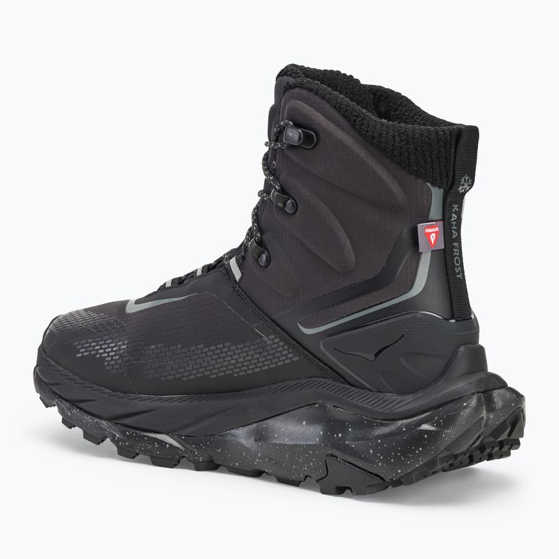 Чоловічі трекінгові черевики HOKA Kaha 2 Frost GTX чорний/чорний 3