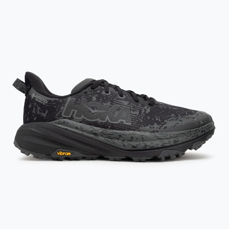Кросівки для бігу жіночі HOKA Speedgoat 6 GTX Wide black/alabaster 2