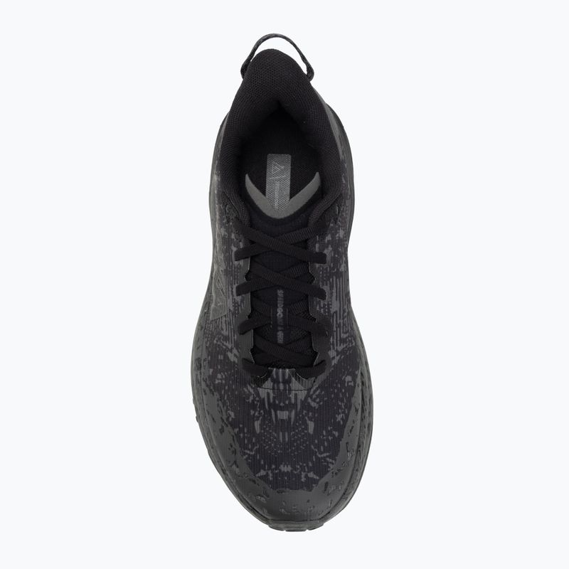 Кросівки для бігу жіночі HOKA Speedgoat 6 GTX Wide black/alabaster 5