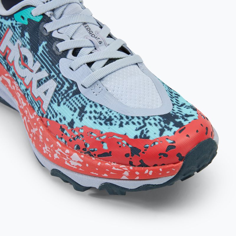 Кросівки для бігу дитячі HOKA Speedgoat 6 gull/stormy skies 7