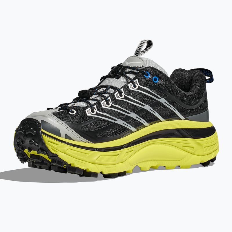 Кросівки HOKA Mafate Three 2 black/hoka citrus 11