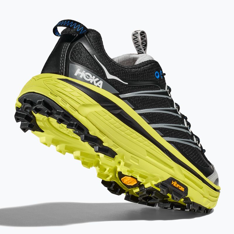 Кросівки HOKA Mafate Three 2 black/hoka citrus 12