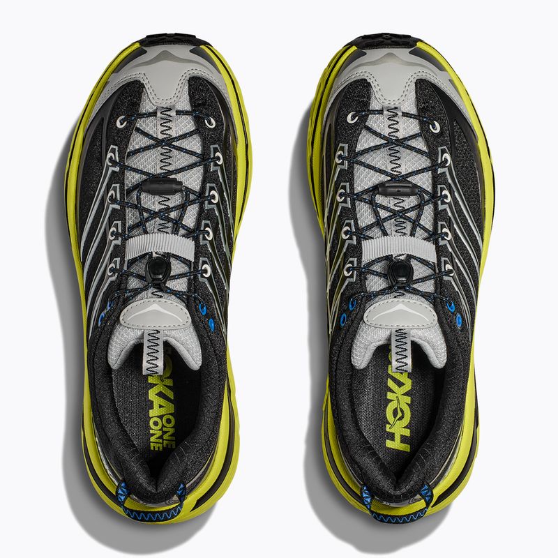 Кросівки HOKA Mafate Three 2 black/hoka citrus 15