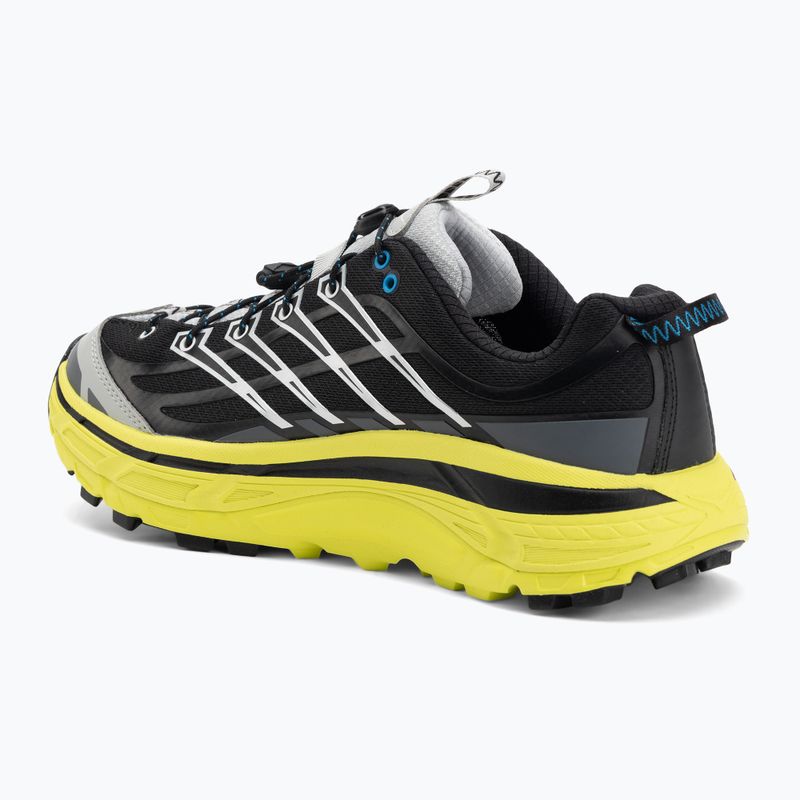 Кросівки HOKA Mafate Three 2 black/hoka citrus 3