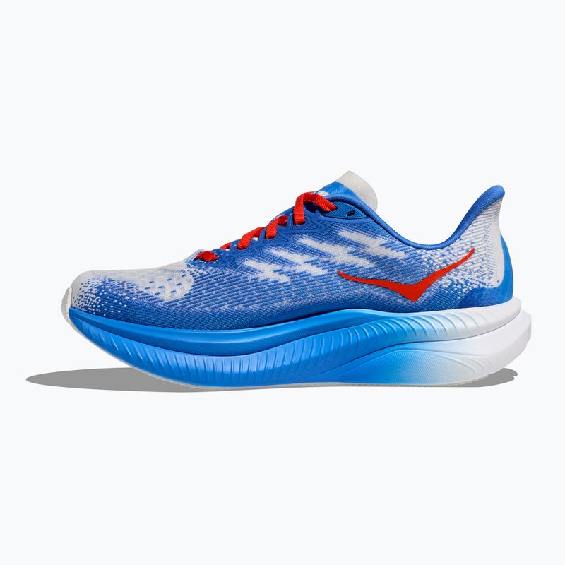 Кросівки для бігу чоловічі HOKA Mach 6 white/virtual blue 10