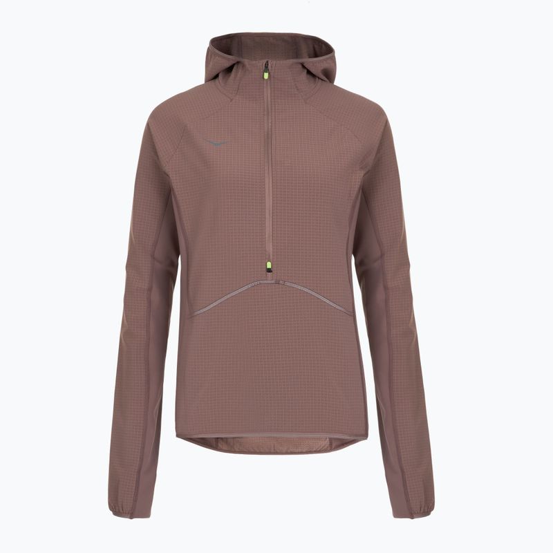 Жіночий біговий світшот HOKA Sky Glow Half Zip smoky quartz 4