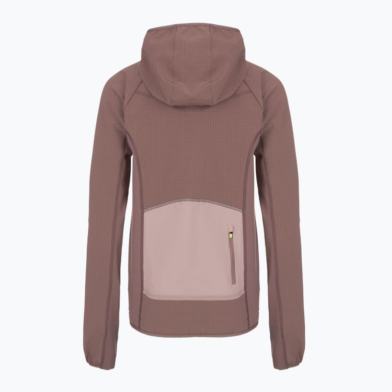Жіночий біговий світшот HOKA Sky Glow Half Zip smoky quartz 5