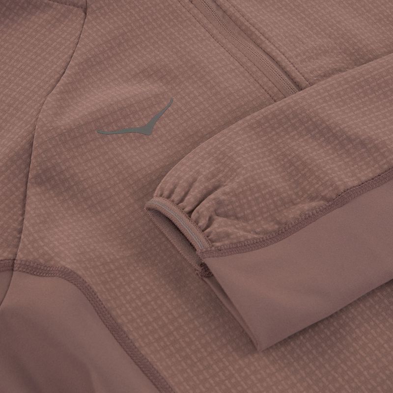 Жіночий біговий світшот HOKA Sky Glow Half Zip smoky quartz 9