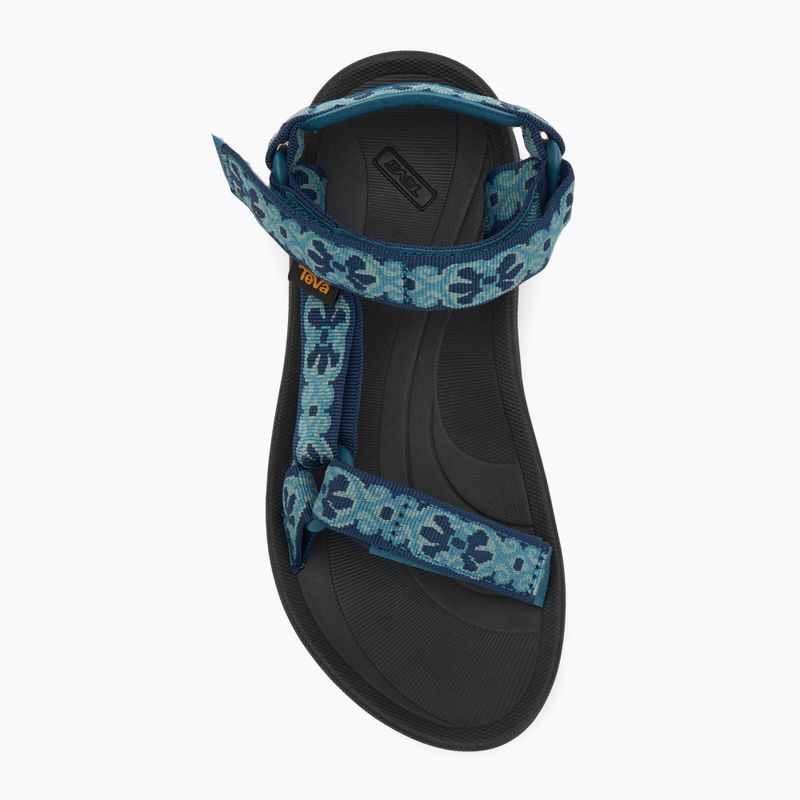 Сандалі жіночі Teva Winsted archive floral crown blue/ dress blues 5