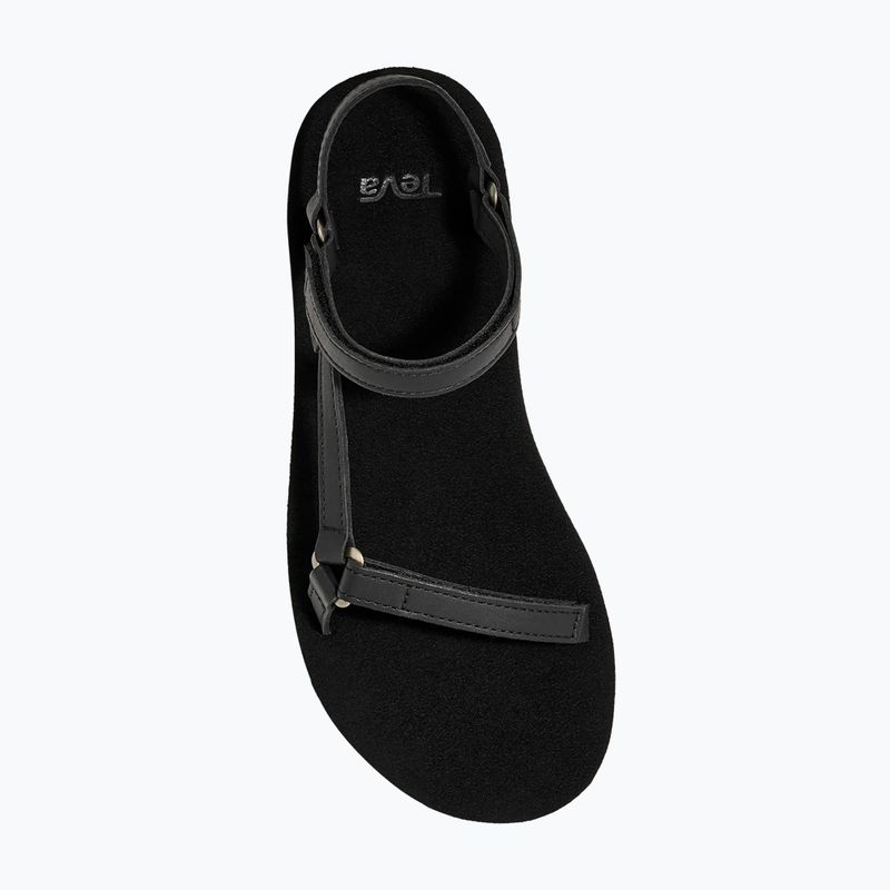 Сандалі жіночі Teva Original Universal Slim Leather black/tan 3