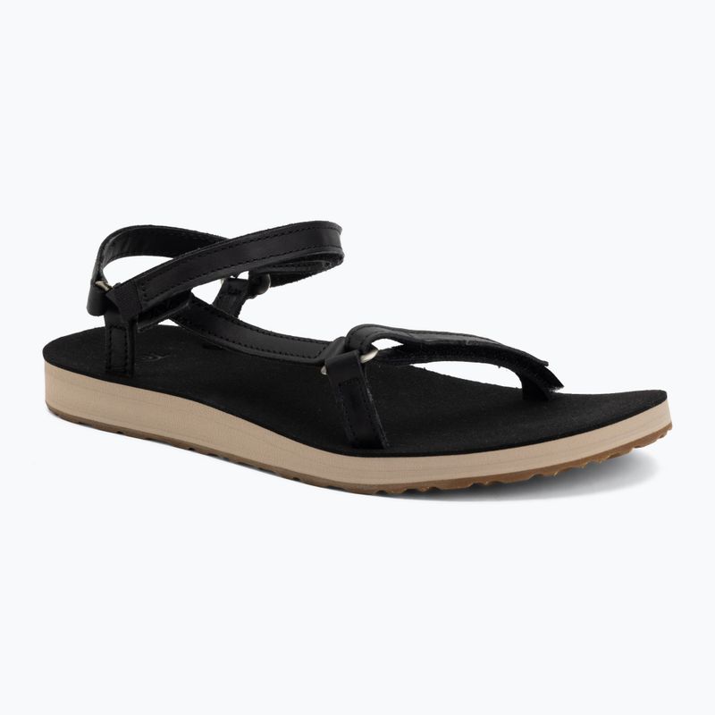 Сандалі жіночі Teva Original Universal Slim Leather black/tan