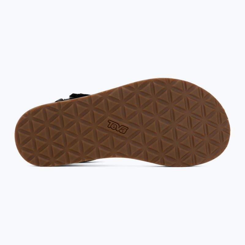 Сандалі жіночі Teva Original Universal Slim Leather black/tan 4