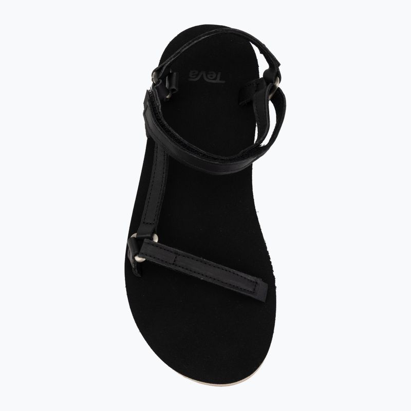 Сандалі жіночі Teva Original Universal Slim Leather black/tan 5