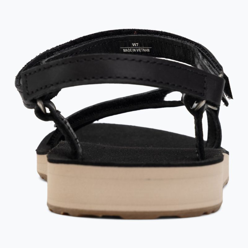Сандалі жіночі Teva Original Universal Slim Leather black/tan 6