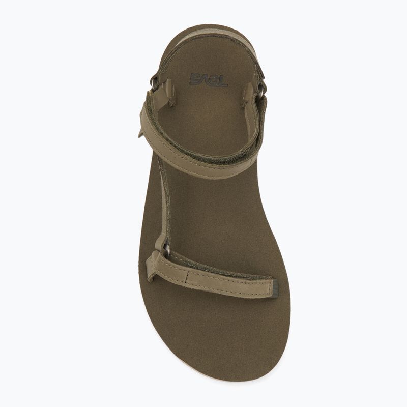 Жіночі сандалі Teva Original Universal Slim Leather burnt olive 5