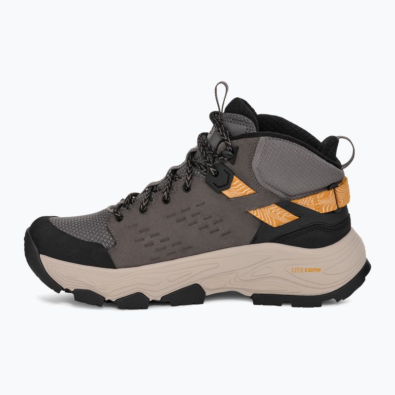 Кросівки трекінгові чоловічі Teva Grandview Max GTX charcoal/black 3