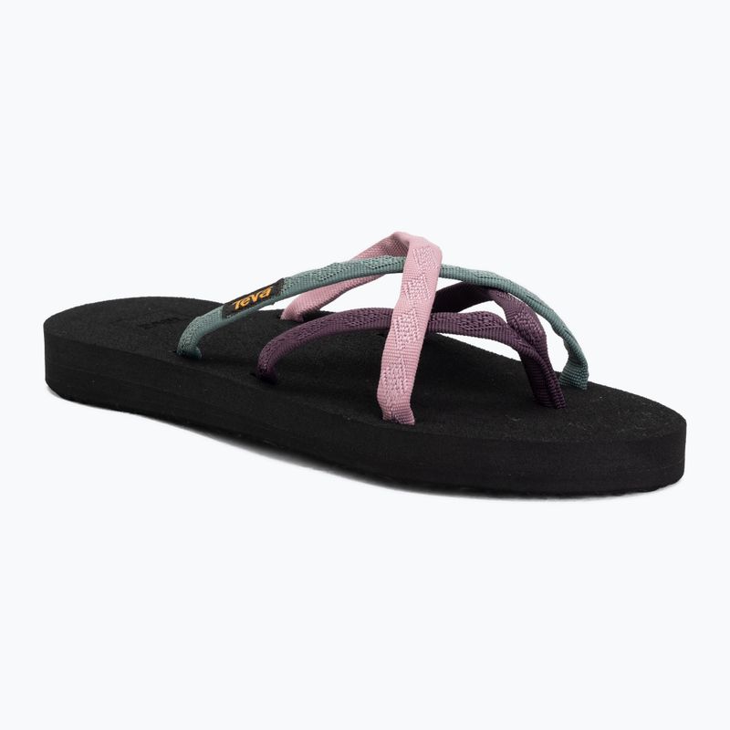 Жіночі шльопанці Teva Olowahu lilas multi