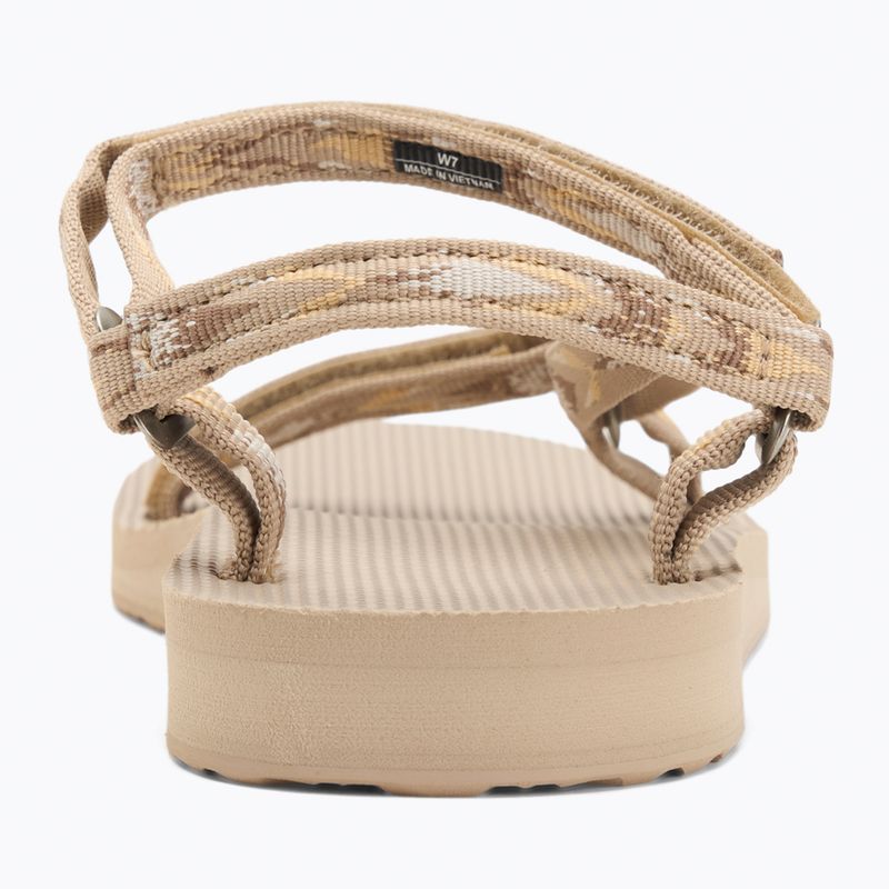 Сандалі жіночі Teva Original Universal Slim archive wings white pepper 6
