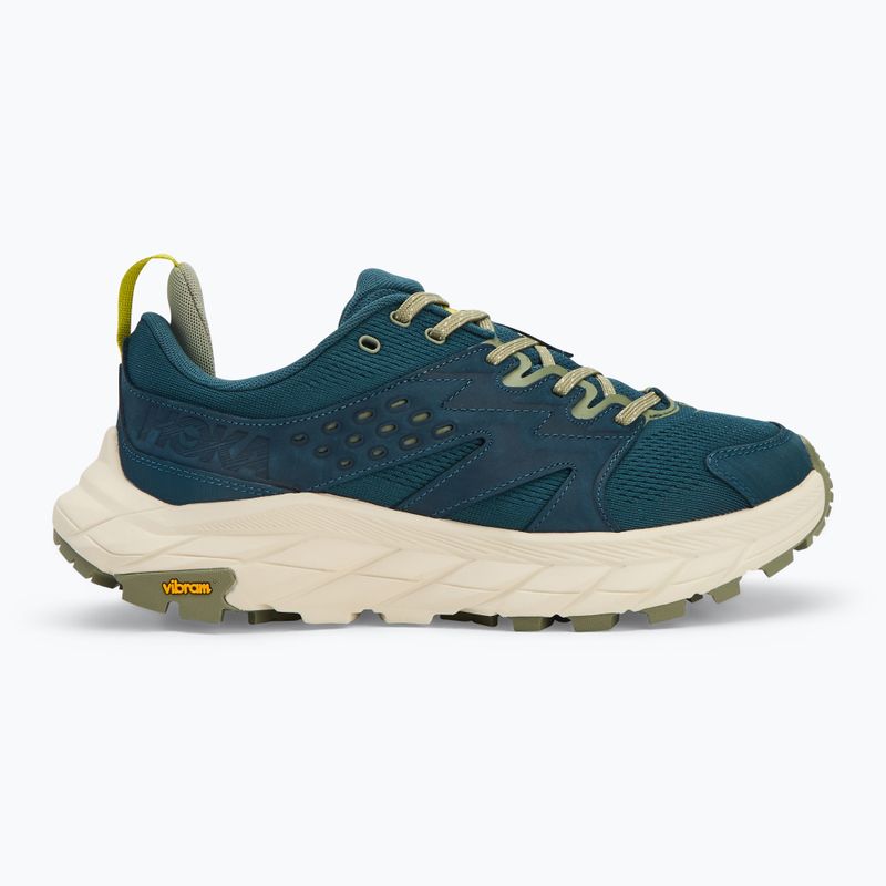 Чоловічі туристичні черевики HOKA Anacapa Breeze Low сині сутінки/вівсяне молоко 2