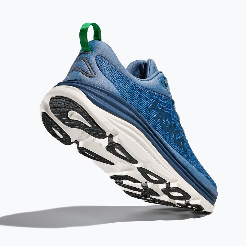 Кросівки для бігу чоловічі HOKA Gaviota 5 downpour/thunder cloud 5