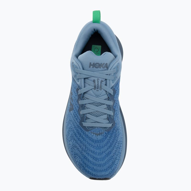 Кросівки для бігу чоловічі HOKA Gaviota 5 downpour/thunder cloud 5